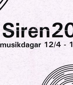 ‘Time Flies’ – First performance @Siren 2000
